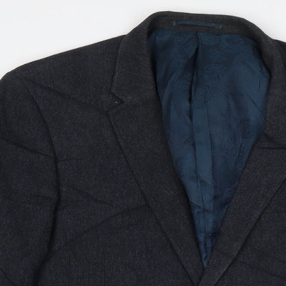 Mens UK Size 44 NEXT Regular Blue Suit Jacket
