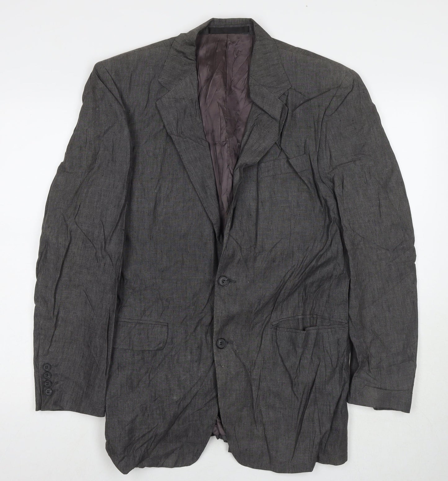 Mens UK Size 40 Marks and Spencer Regular Grey Suit Jacket
