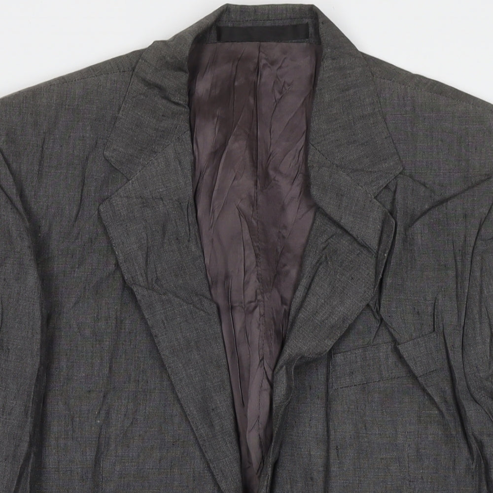 Mens UK Size 40 Marks and Spencer Regular Grey Suit Jacket