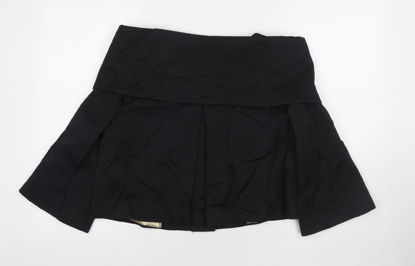 Autograph Womens Black Jacket Blazer Size 12 Snap