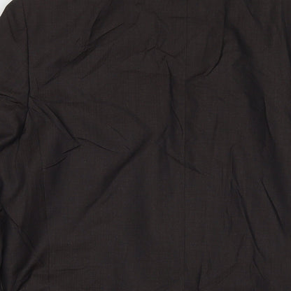 Fariani Mens Grey Wool Jacket Suit Jacket Size 40 Regular