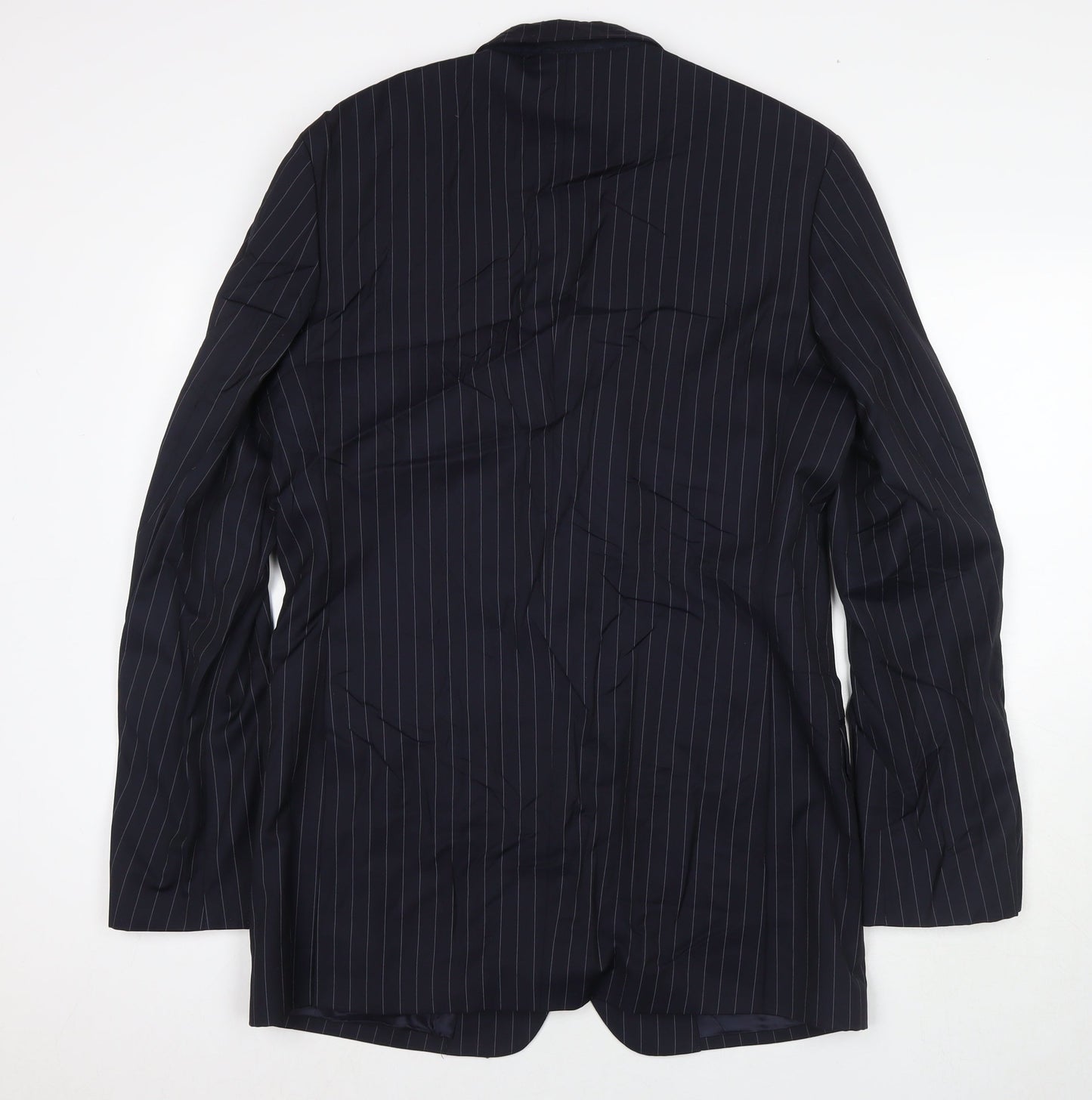 Mens UK Size 42 H&M Regular Blue Suit Jacket