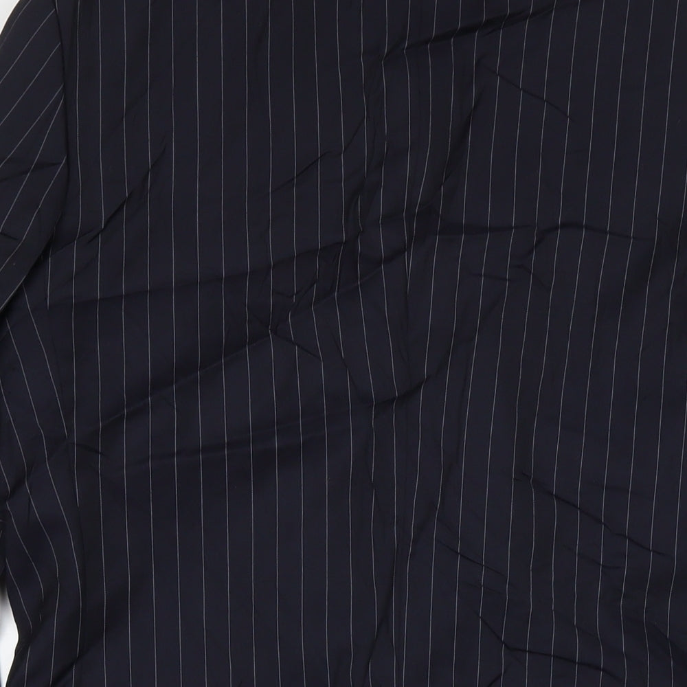Mens UK Size 42 H&M Regular Blue Suit Jacket