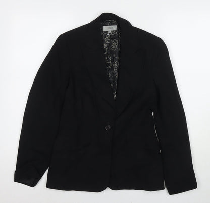 Womens UK Size 8 Marks and Spencer Black Jacket
