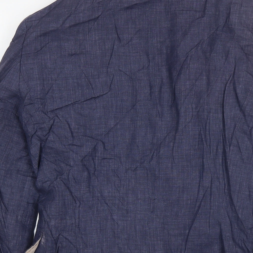 Womens UK Size M Zara Blue Jacket
