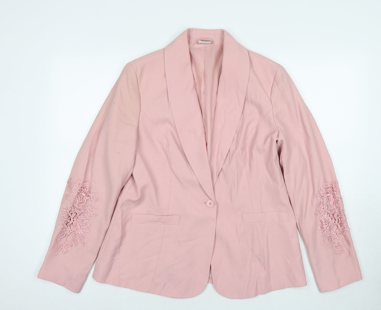 Womens UK Size 14 Together Pink Jacket