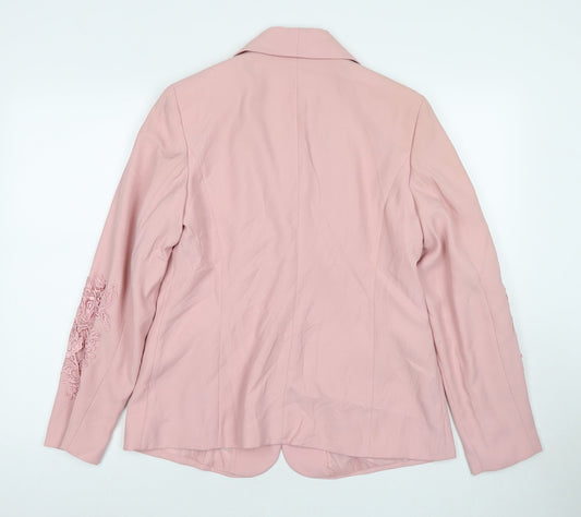 Womens UK Size 14 Together Pink Jacket