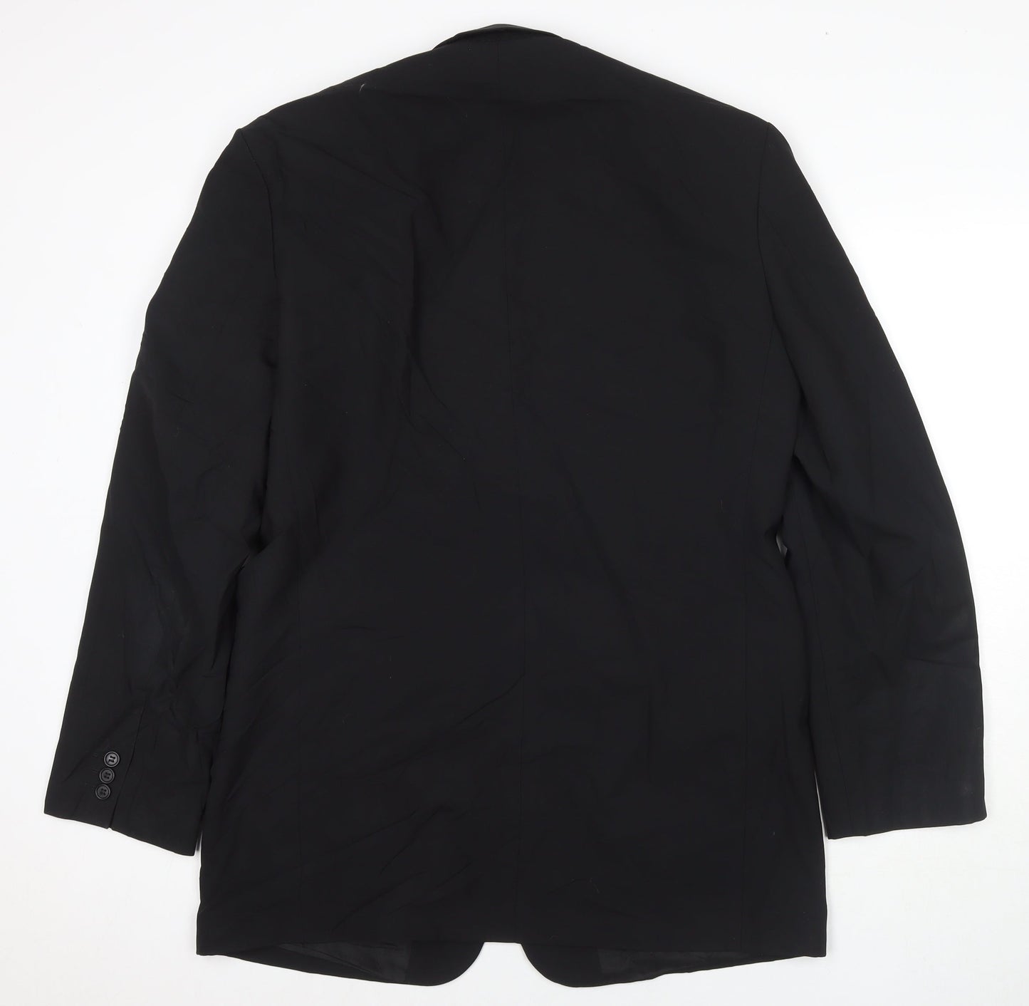 Mens UK Size 42 Marks and Spencer Regular Black Suit Jacket