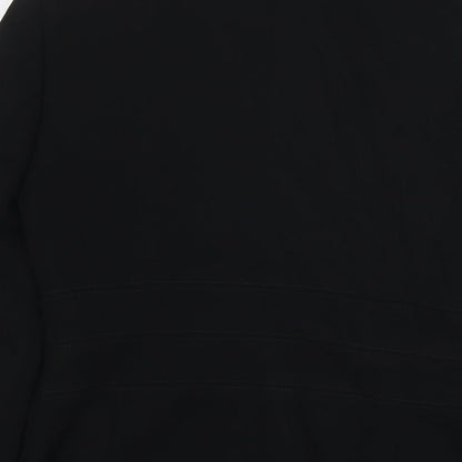 Marks and Spencer Womens Black Jacket Blazer Size 8 Button