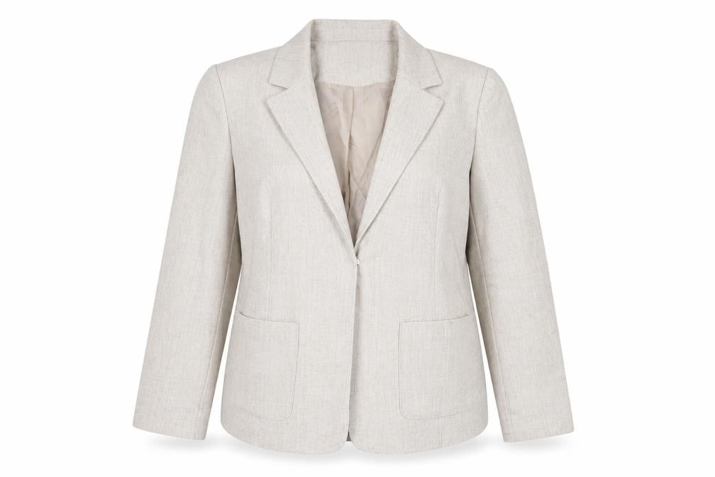 Womens UK Size 12 EWM Beige Jacket