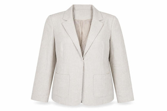 Womens UK Size 12 EWM Beige Jacket