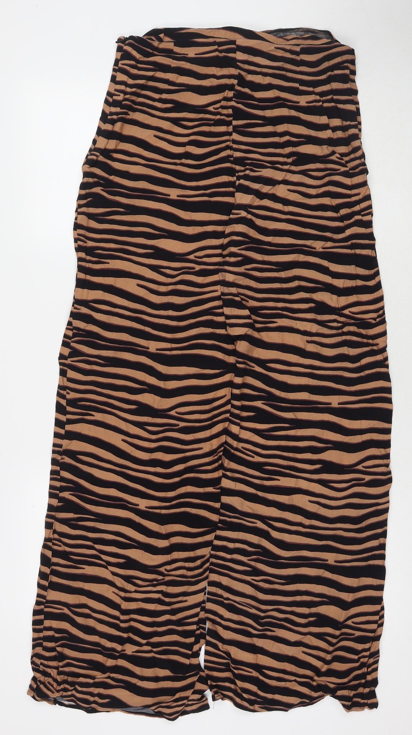 Womens UK Size 12 Oasis Regular Fit  Multicoloured Trousers