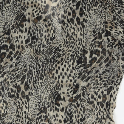 Womens UK Size 16 Select Beige Basic Button-Up