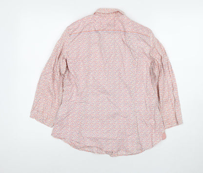 Womens UK Size 10 Esprit Multicoloured Basic Button-Up