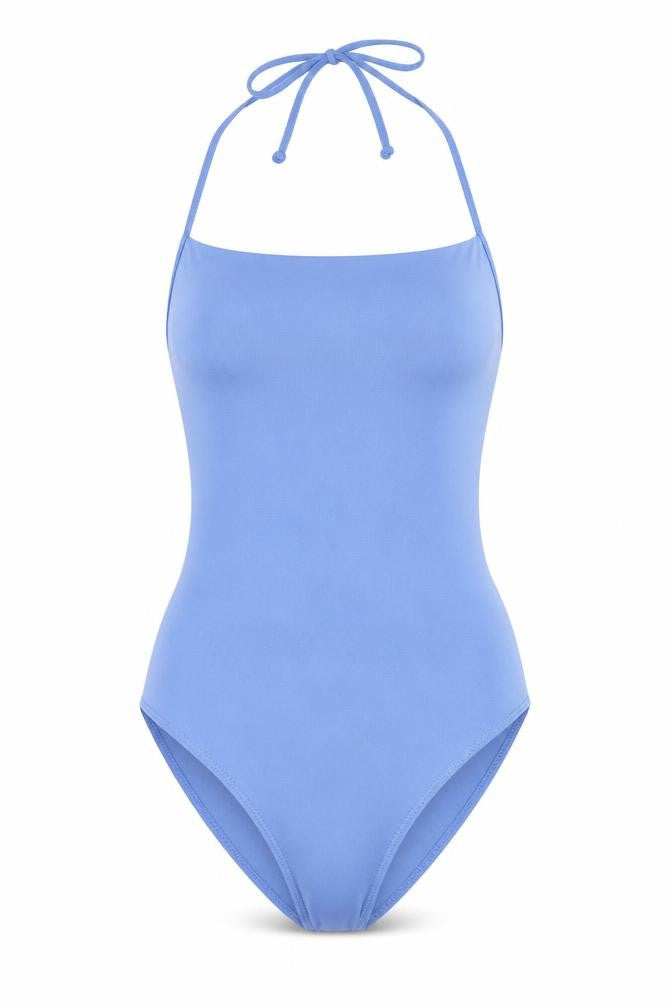 Womens UK Size XS H&M One-Piece Blue Bodysuit