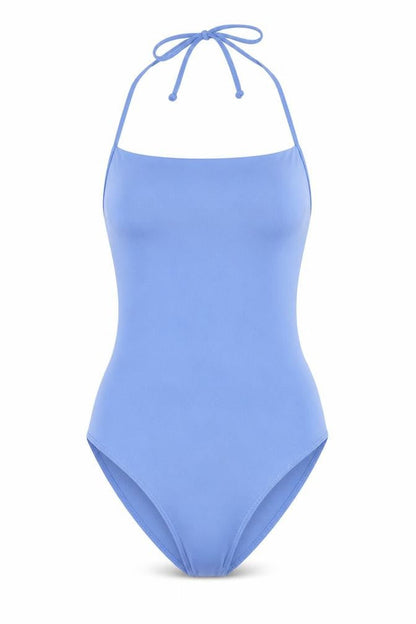 Womens UK Size XS H&M One-Piece Blue Bodysuit