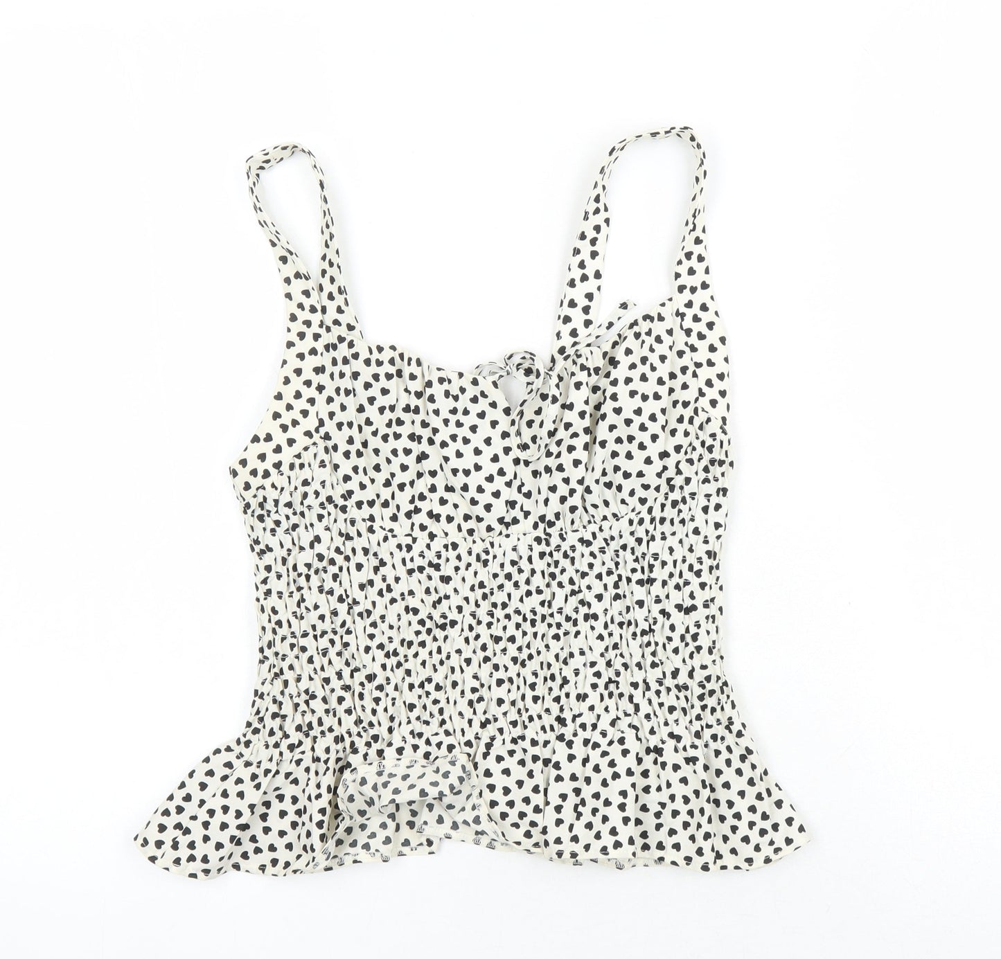 Womens UK Size 6 Topshop Multicoloured Camisole Blouse