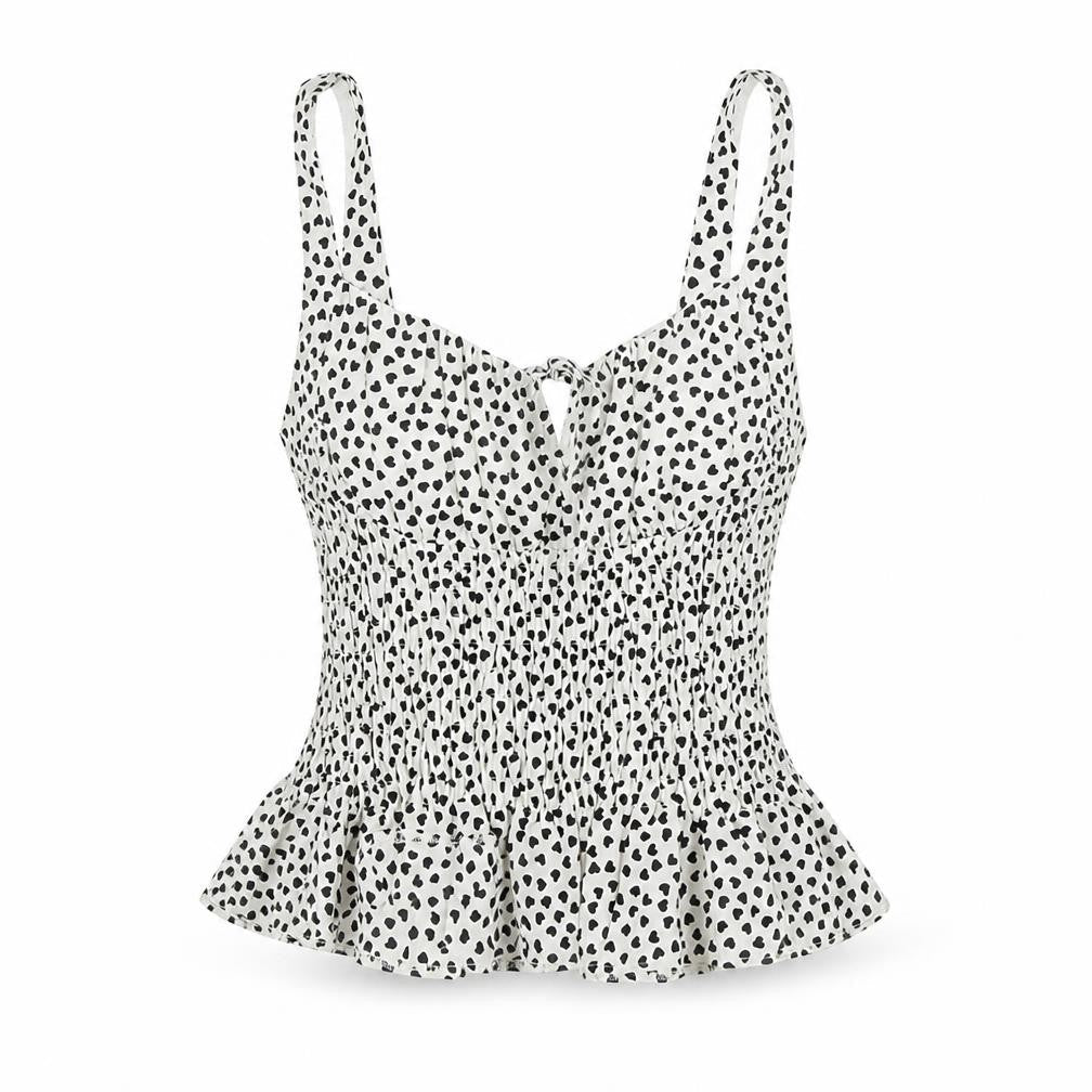 Womens UK Size 6 Topshop Multicoloured Camisole Blouse