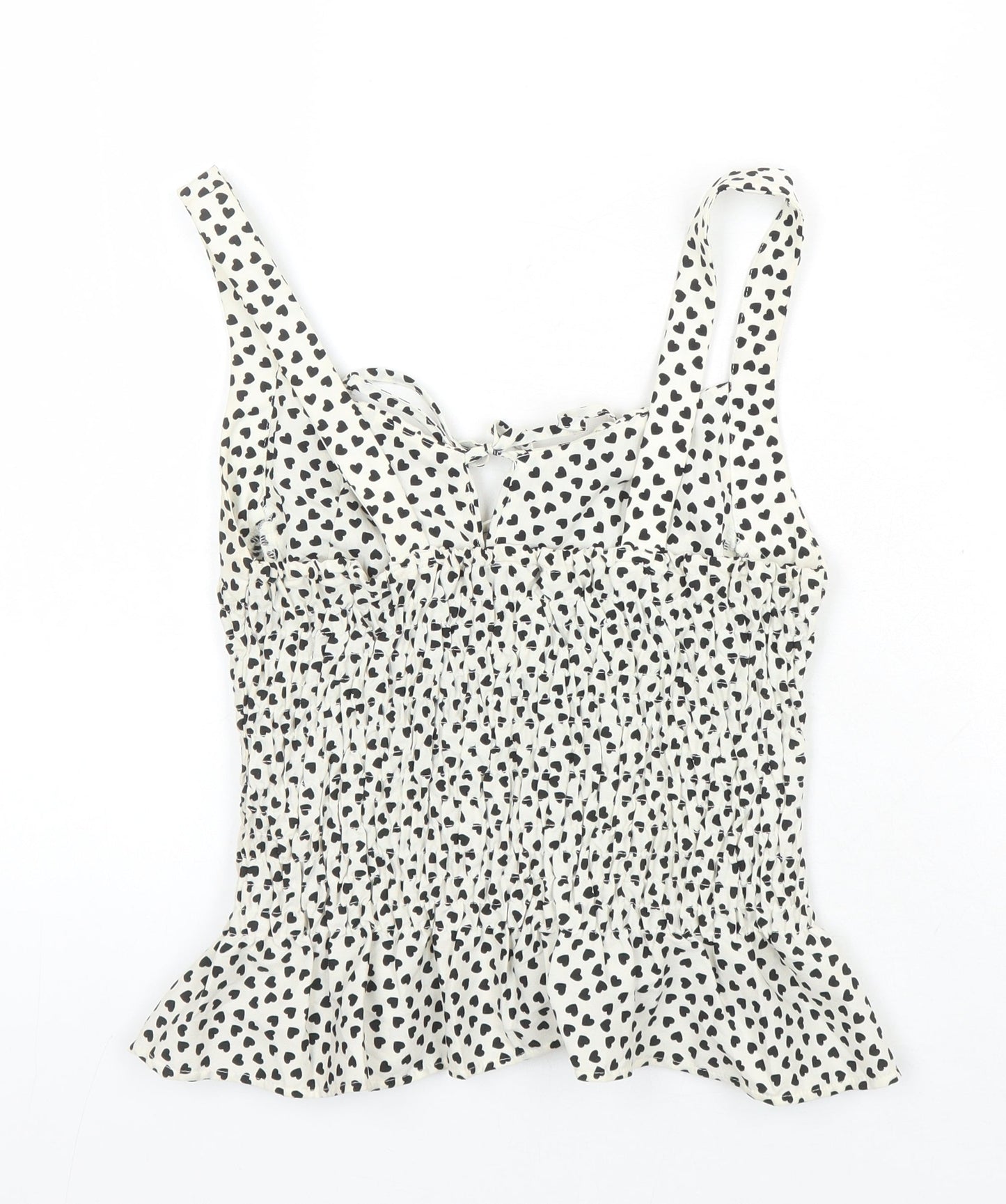 Womens UK Size 6 Topshop Multicoloured Camisole Blouse