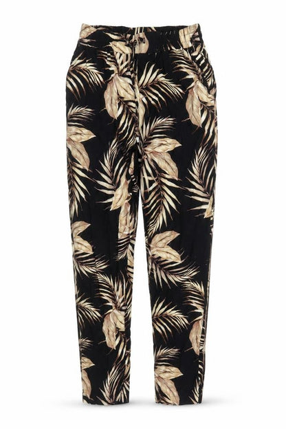 Womens UK Size 6 New Look Regular Fit Carrot Multicoloured Trousers