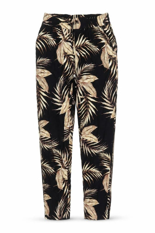 Womens UK Size 6 New Look Regular Fit Carrot Multicoloured Trousers