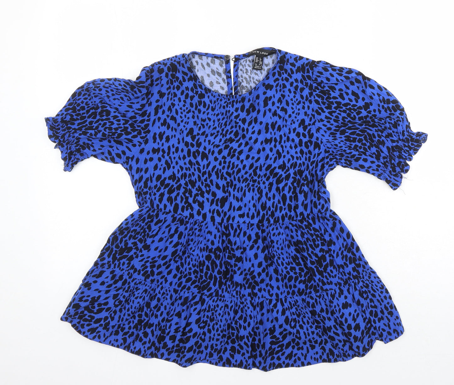 Womens UK Size 8 New Look Multicoloured Tunic Blouse
