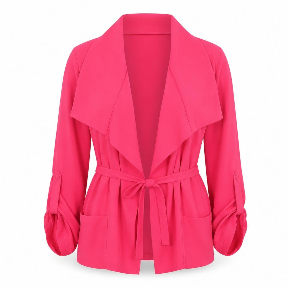Womens UK Size 10 NEXT Pink Kimono Blouse