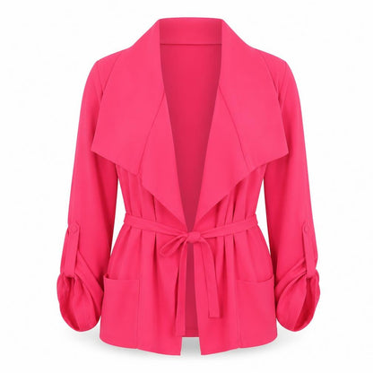 Womens UK Size 10 NEXT Pink Kimono Blouse