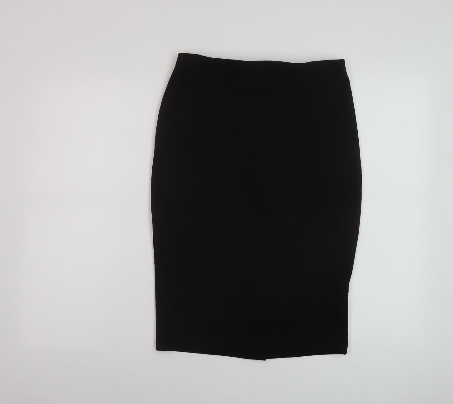 New Look Womens Black Polyester Bandage Skirt Size 12
