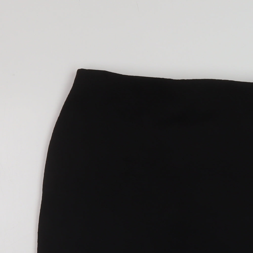 New Look Womens Black Polyester Bandage Skirt Size 12