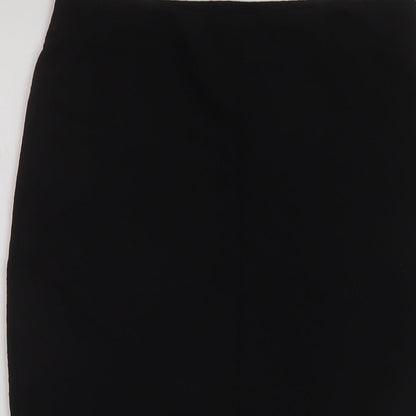 New Look Womens Black Polyester Bandage Skirt Size 12