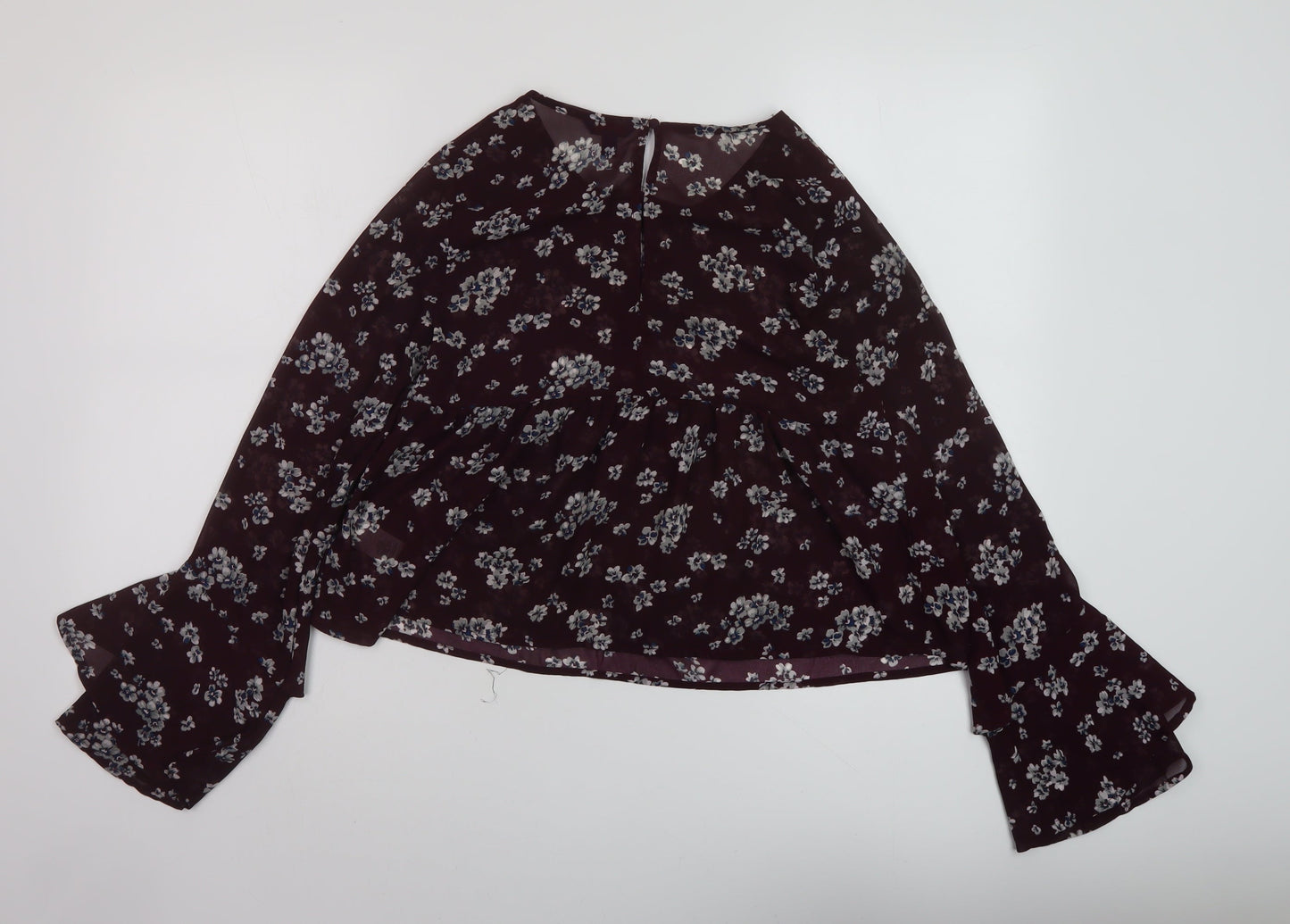 Womens UK Size S Aeropostale Red Basic Blouse