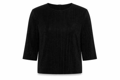 Womens UK Size 10 Marks and Spencer Black Basic Blouse