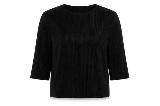 Womens UK Size 10 Marks and Spencer Black Basic Blouse