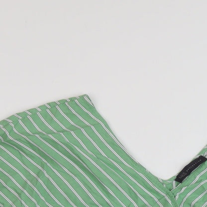 Womens UK Size 14 Marks and Spencer Green Basic Blouse