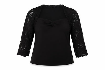 Womens UK Size 16 Wallis Black Basic Blouse