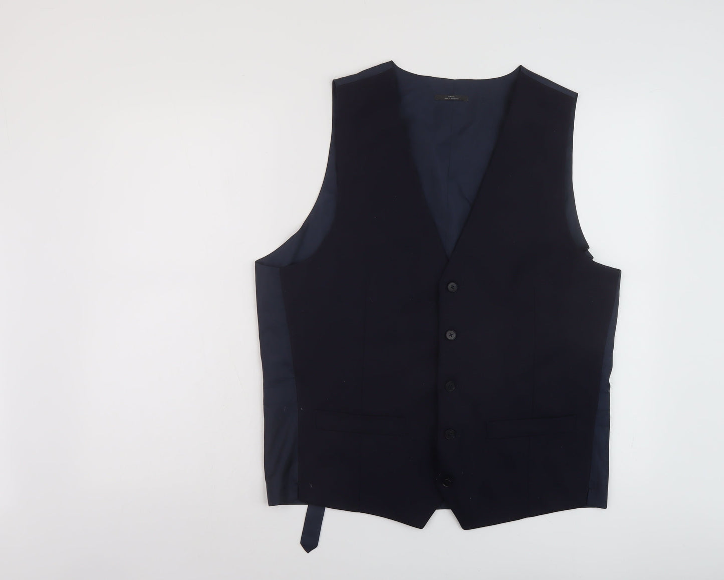 Mens UK Size 42 Marks and Spencer Regular Blue Suit Jacket