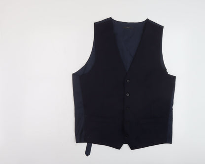 Mens UK Size 42 Marks and Spencer Regular Blue Suit Jacket
