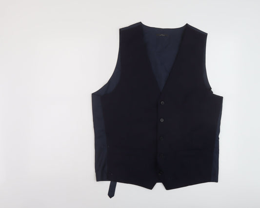 Mens UK Size 42 Marks and Spencer Regular Blue Suit Jacket