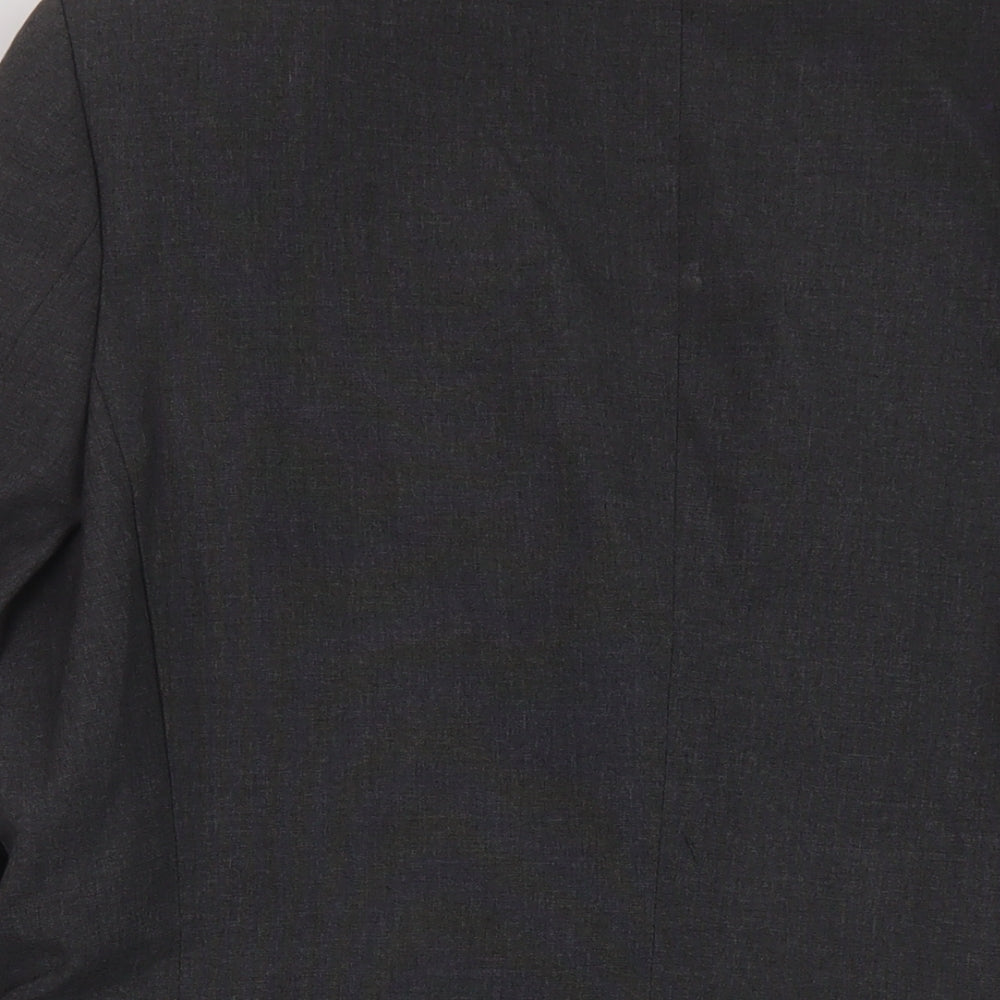 Mens UK Size 40 Burton Regular Grey Suit Jacket