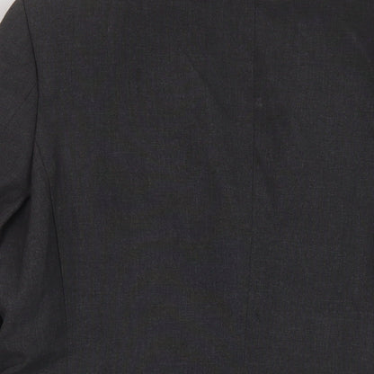 Mens UK Size 40 Burton Regular Grey Suit Jacket