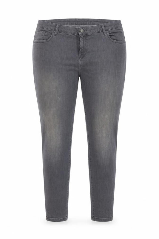 Womens UK Size 20 Nine Regular Fit Skinny Grey Jeans