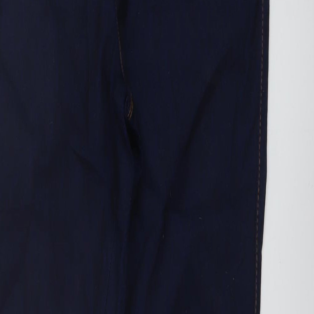 Denim & Co. Womens Blue Cotton Jegging Jeans Size 14 L28 in Regular