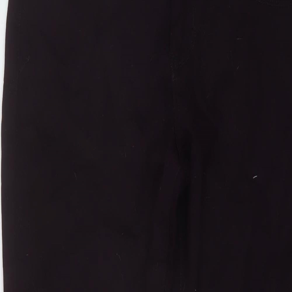 New Look Womens Purple Cotton Skinny Jeans Size 12 L27 in Regular Button