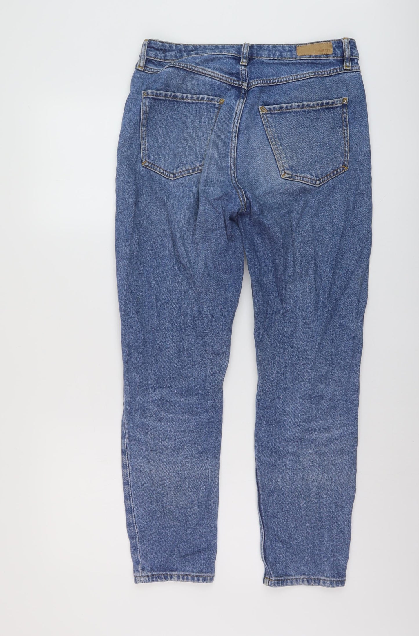 Womens UK Size 28 in Esprit Regular Fit Mom Blue Jeans