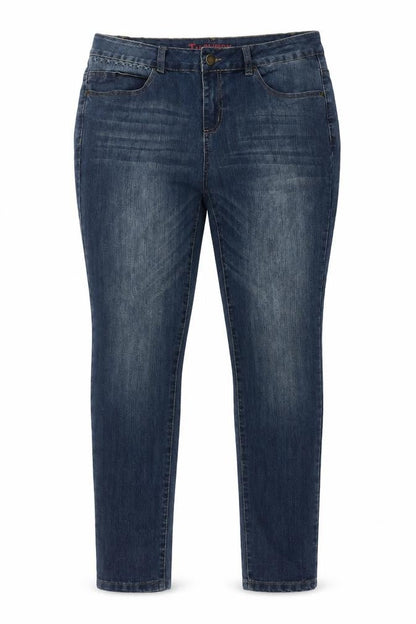 Womens UK Size 14 TU Regular Fit Skinny Blue Jeans