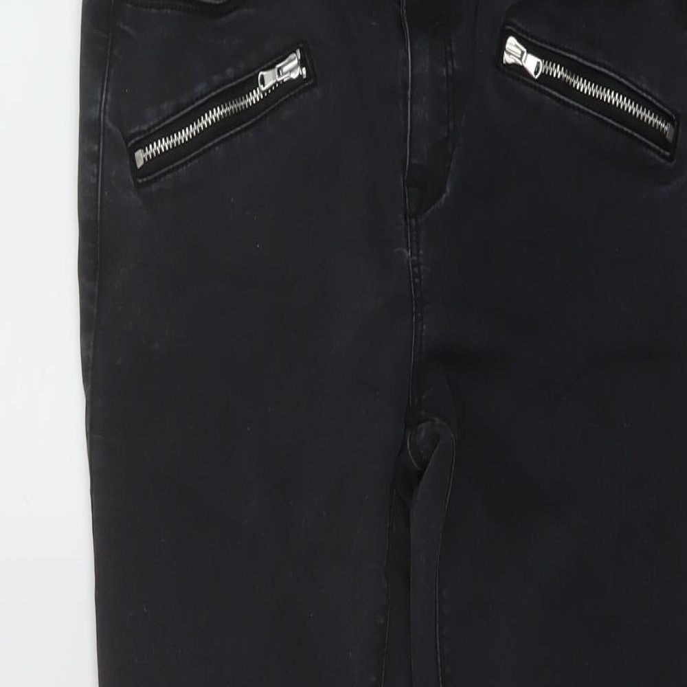 Womens UK Size 10 Springfield Regular Fit Skinny Grey Jeans