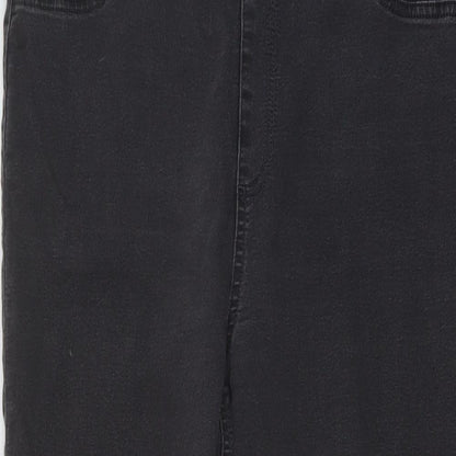 Womens UK Size 32 in Marks and Spencer Regular Fit Jegging Grey Jeans