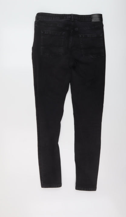 Womens UK Size 30 in Jack Wills Regular Fit Skinny Black Jeans