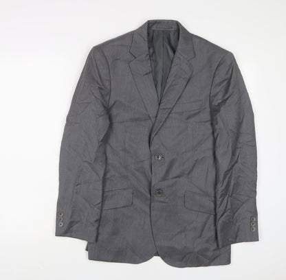 G2000 Mens Grey Wool Jacket Suit Jacket Size 36 Regular